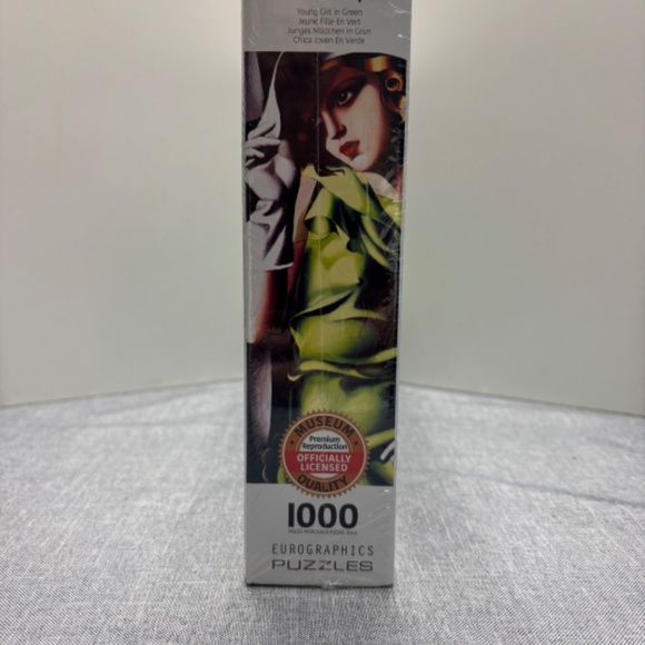 BRAND NEW ! EUROGRAPHICS 1000 - Young Girl in Green - Picture 4 of 4